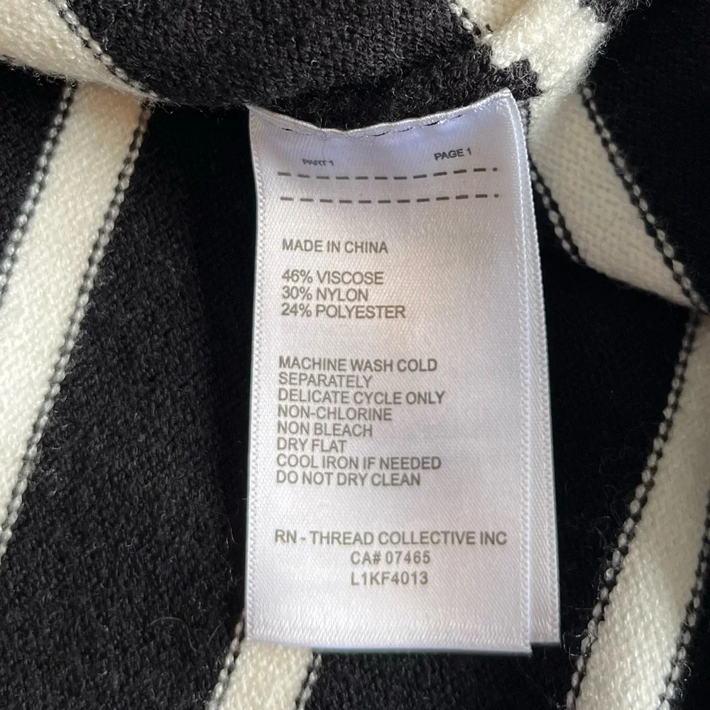 NWT Laundry By Shelli Legal Polo Sweater Academia Oversized Preppy, Size L - Picture 12 of 14